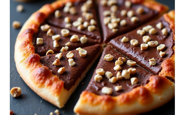 Pizza au Nutella